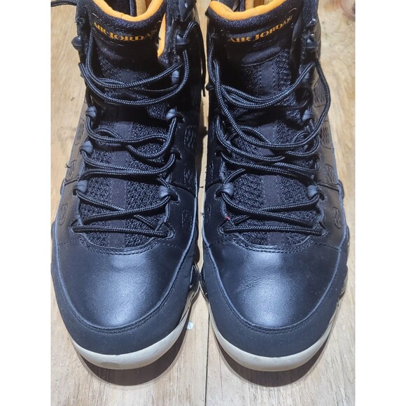 Air Jordan 9 Retro Citrus 2010 Size 10 302370-004 Black White Yellow OG IX Nike main image 9